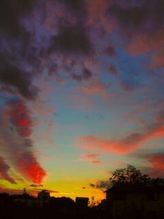 �[���̐Ԃ��_�̒��]